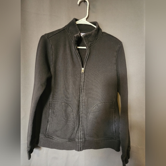 Laura Scott Jackets & Blazers - Laura Scott Fleece Jacket, Women's Medium Black Laura Scott Activewear Jacket